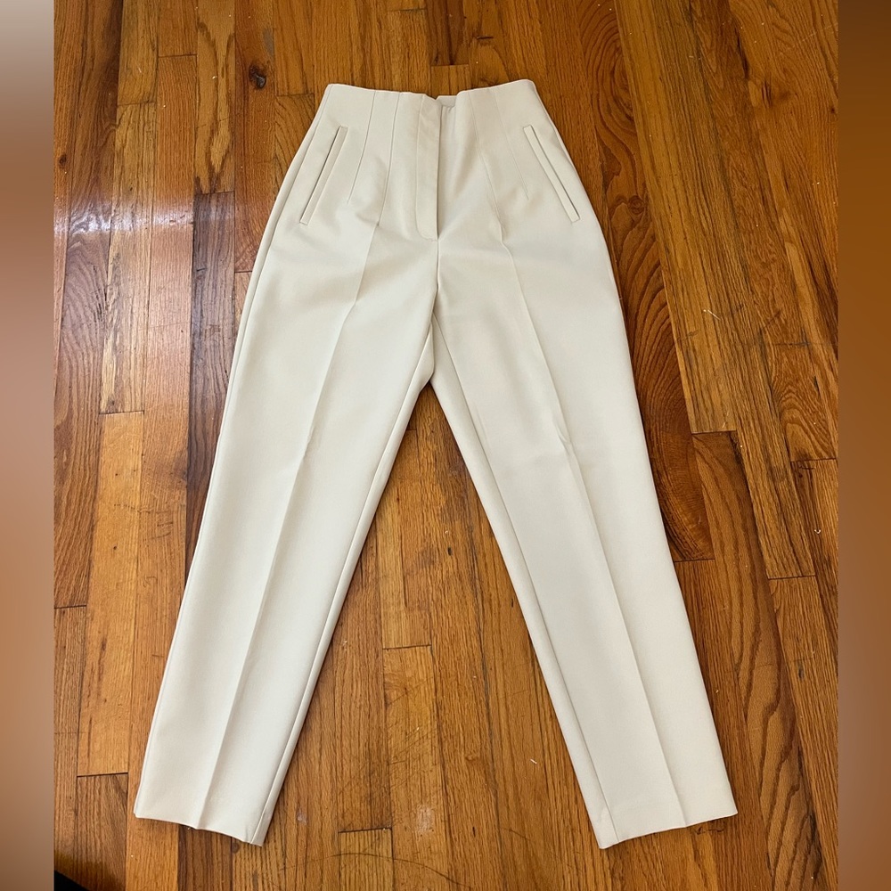 Zara High Waisted Work Pants - S
